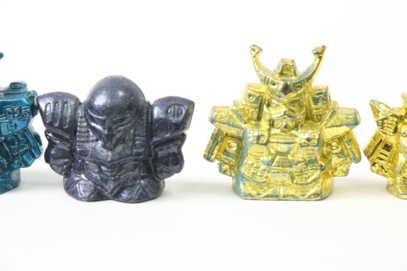 ガン消し  ガシャポン戦士シリーズ 限定版ダイキャスト製フィギュア まとめセット Sガンダム/キュベレーMK-Ⅱ/将 などの画像1