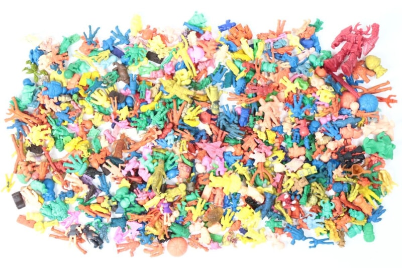 【当時物】キン消しなど消しゴム まとめセット ドラゴンボール/北斗の拳/ドラえもん/仮面ライダー他の画像1