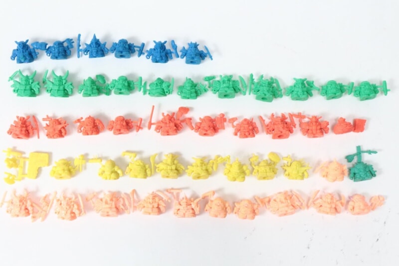 【当時物】 未切り品 ガン消し まとめセット ガンダム/消しゴムの画像1