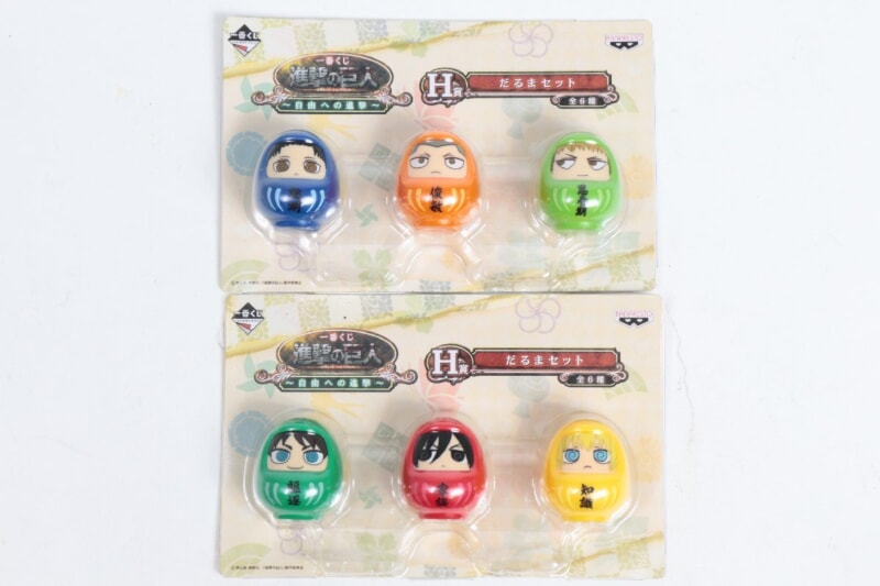 【未開封】 進撃の巨人  一番くじ フィギュア まとめセット [ちびきゅんキャラ]など バンプレストの画像1