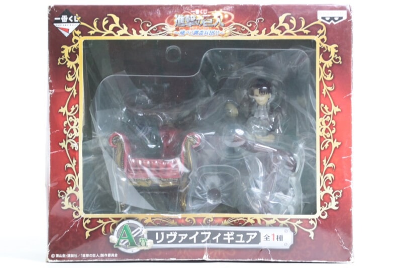 【未開封】 進撃の巨人 ～飛べ!調査兵団!!～ 一番くじ フィギュア A賞 リヴァイ バンプレストの画像1