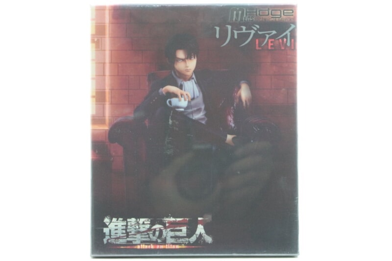 【未開封】進撃の巨人  mensHdge technical statue No.3 リヴァイ フィギュア ユニオンクリエイティブの画像1