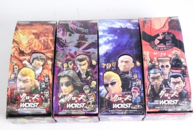 【フィギュア未開封】 DIVE キャラヒーローズ [クローズ×WORST] VOL.1～4の買取り品の画像