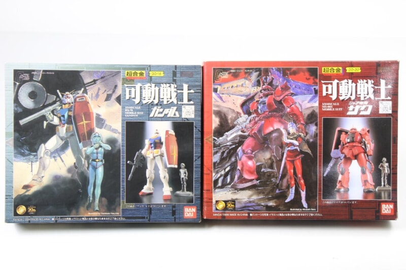 BANDAI/バンダイ  超合金 可動戦士 [ガンダム][シャア専用ザク] GD-16 GD-20の画像1