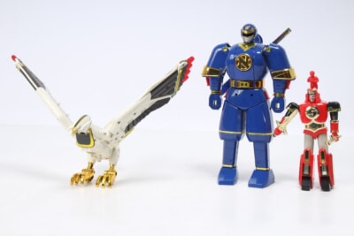 BANDAI  忍者戦隊カクレンジャー ロボ [DXツバサマル][ニンジャマン][ゴッドサルダー] バンダイの買取り品の画像