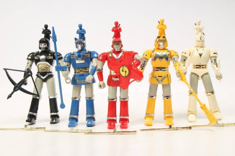 BANDAI  獣将ファイターシリーズ 5点 忍者戦隊カクレンジャー バンダイの画像1