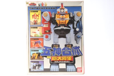 【外箱・説明書付き】BANDAI  五神合体 DX 隠大将軍 忍者戦隊カクレンジャー バンダイの買取り品の画像