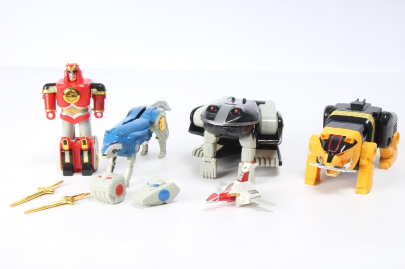 買取実績 |【外箱・説明書付き】BANDAI 五神合体 DX 隠大将軍 忍者戦隊