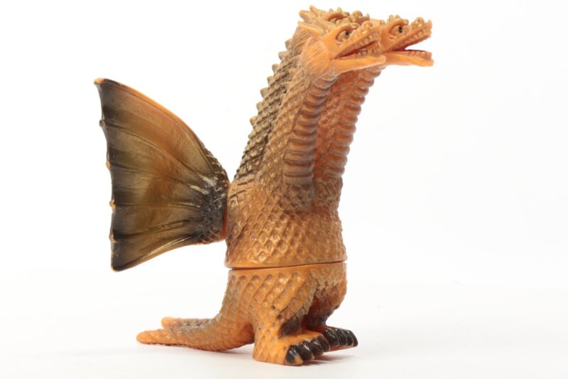 【当時物】 ポピー キングギドラ ソフビ キングザウルスシリーズの画像1