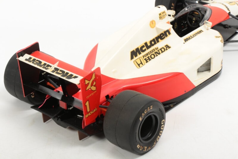 TAMIYA 1/12マクラーレン ホンダ MP4/6 完成品 タミヤの画像1