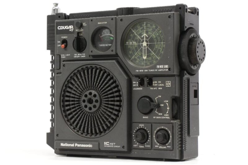 【当時物】 National panasonic  [RF-877] BCLラジオ クーガ No.7 ナショナル パナソニックの画像1