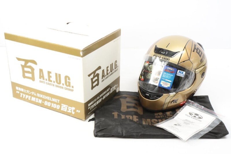 【受注生産品・未使用品】 OGK Kabuto  TYPE MSN-00100 百式 XLサイズ 60-61cm テレオス-Ⅲ フルフェイスヘルメット カブトの画像1