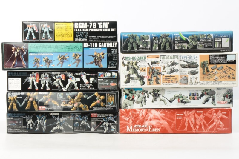 【未組立品】 BANDAI  HG 1/144 ガンプラ [ガブスレイ][ザク地上戦セット][レギルス（MEMORY OF EDEN）]などの画像1