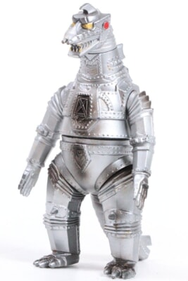 【当時物】BANDAI  [メカゴジラ] 1983年 ソフビ ゴジラ