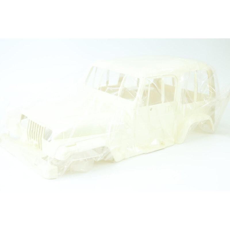 タミヤ 1/10 電動RCカースペアパーツNO.542 JEEP WRANGLER スペアボディセットの画像1