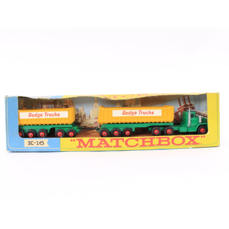 MATCHBOX/マッチボックス ◆ [K-16] DODGE WITH TWIN TRACTORの画像1