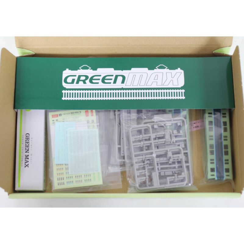 GREEN MAX Nゲージ　塗装印刷済組立キット　京阪9000系 4輛編成セット＆中間車4輛セットの画像1