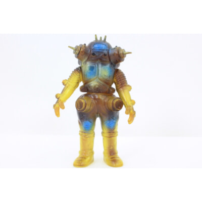 ブルマァク キングジョー クリア成型 ヴィンテージソフビ人形の買取り品の画像