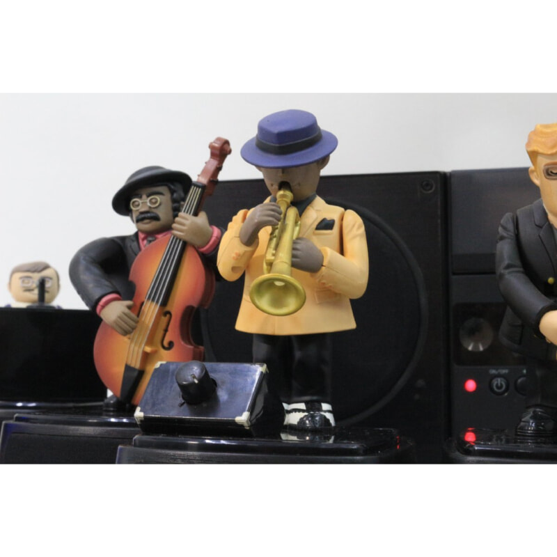 BANDAI LITTLE JAMMER meets KENWOOD ゲストプレイヤー・カートリッジ付きの画像1