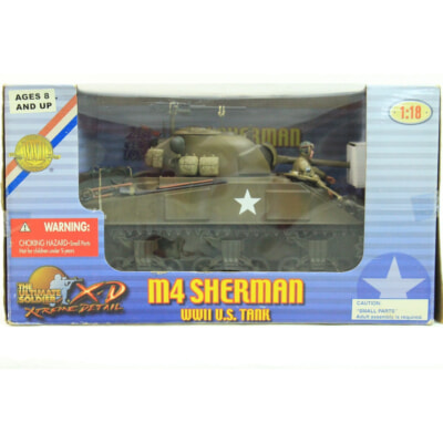 21st Century Toys m4 SHERMAN WWⅡ U.S.TANK 1/18の買取り品の画像