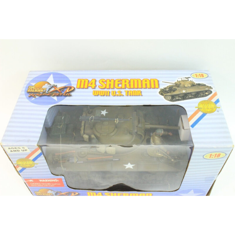 21st Century Toys m4 SHERMAN WWⅡ U.S.TANK 1/18の画像1