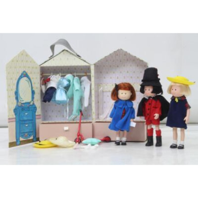 エデン社 マドレーヌちゃん ニコルちゃん ペピートくん ドールハウス