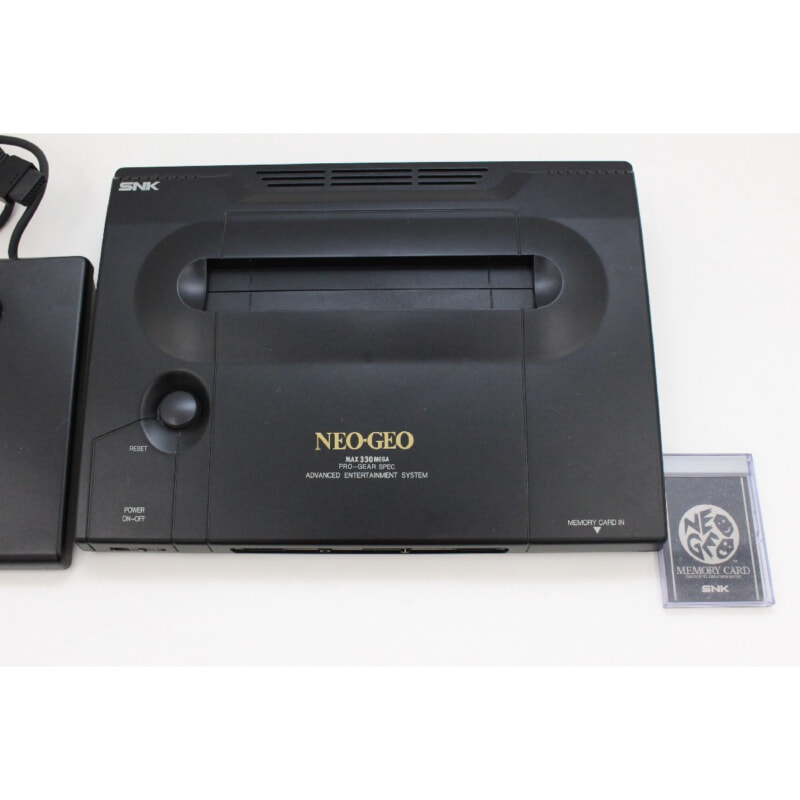 SNK NEO-GEO ネオジオ MAX330MEGA 本体＆専用コントローラー メモリーカード付の画像1