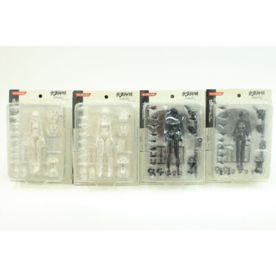 コナミ 武装神姫 MMS 3rd TALL/SMALL 素体 NAKED white/black フィギュアの買取り品の画像