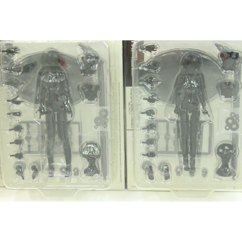 コナミ 武装神姫 MMS 3rd TALL/SMALL 素体 NAKED white/black フィギュアの画像1