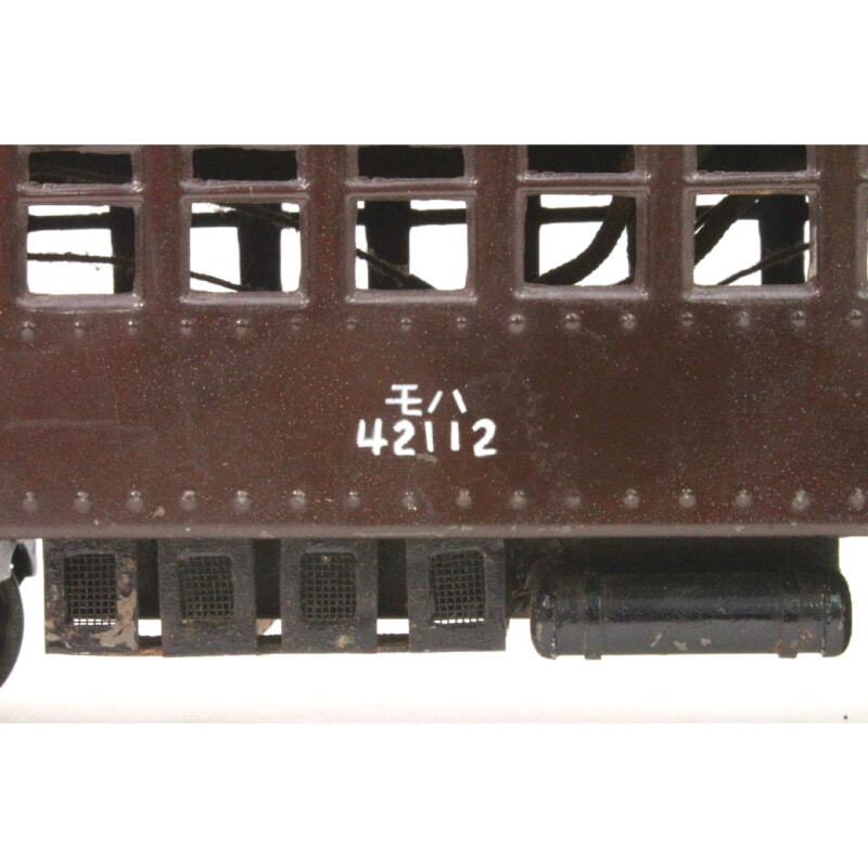 電気機関車 客車 [モハ 42 112] 鉄道模型 Oゲージの画像1