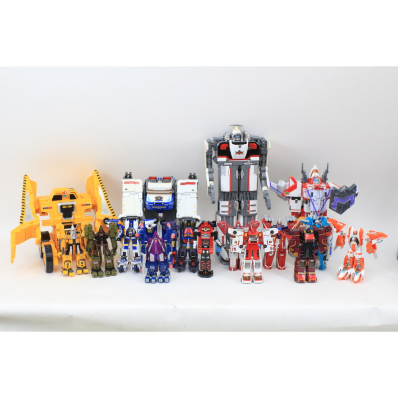 BANDAI 出撃マシンロボレスキュー レスキュー合体シリーズの画像1