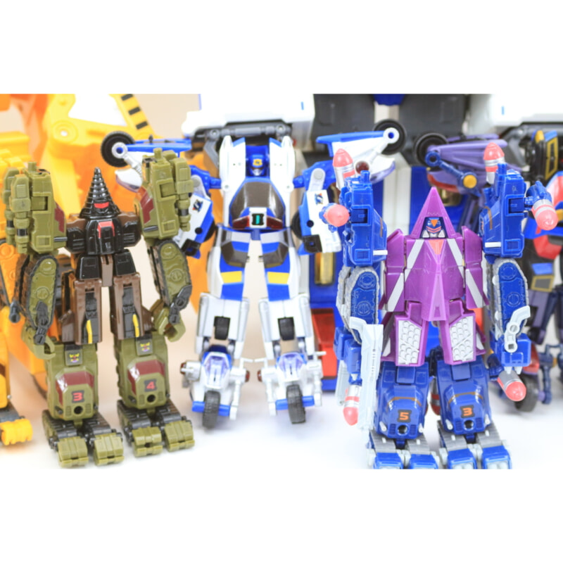 BANDAI 出撃マシンロボレスキュー レスキュー合体シリーズの画像1
