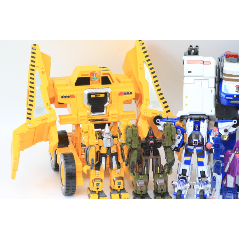 BANDAI 出撃マシンロボレスキュー レスキュー合体シリーズの画像1