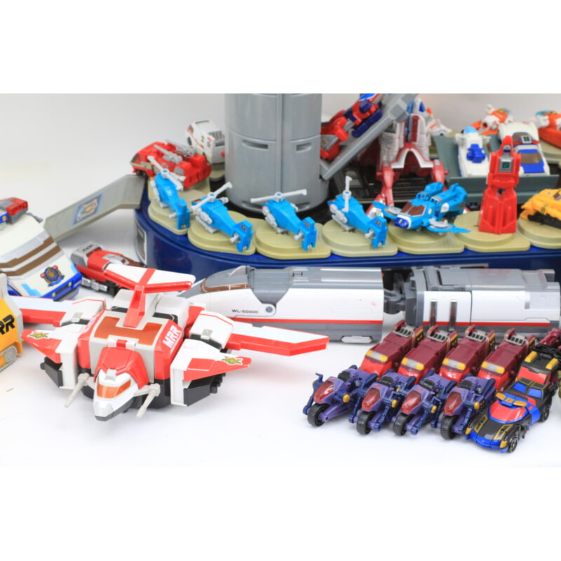 BANDAI 出撃マシンロボレスキュー レスキュー合体シリーズの画像1