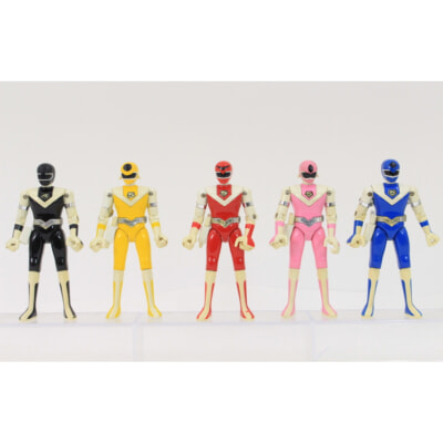 BANDAI バンダイ 超合金 光戦隊マスクマン 5体の買取り品の画像