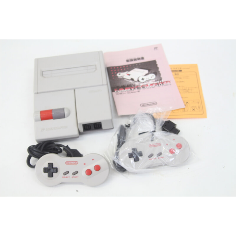 Nintendo ニューファミコン 本体 + ソフトの画像1