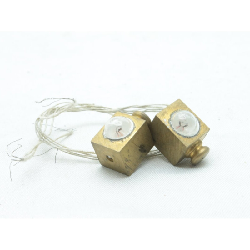 Oゲージパーツ ライト 鉄道模型の画像1