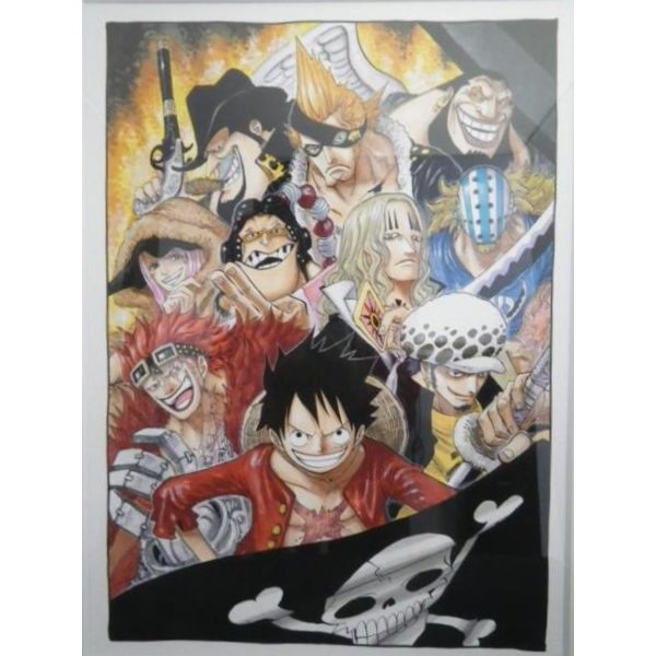 尾田栄一郎 ワンピース ～オレたち海賊世代～ 複製原画の画像1