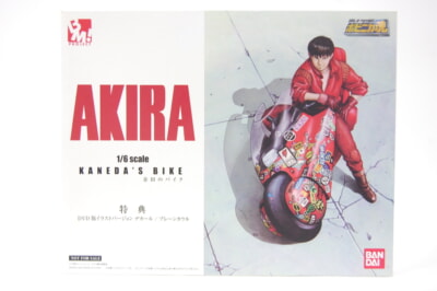 バンダイ プロジェクトBM! ポピニカ魂◆「AKIRA」 金田のバイク 特典 DVD版イラストバージョンデカール　1/6◆の買取り品の画像
