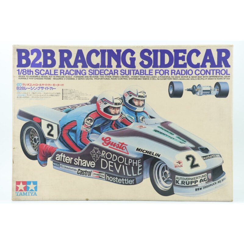 TAMIYA タミヤ 1/8 電動RC B2Bレーシングサイドカー RA0817の画像1