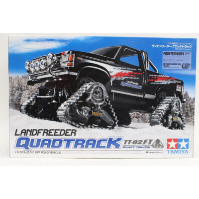 タミヤ 1/10電動RC オフロードカー ランドフリーダー クワッドトラックの買取り品の画像