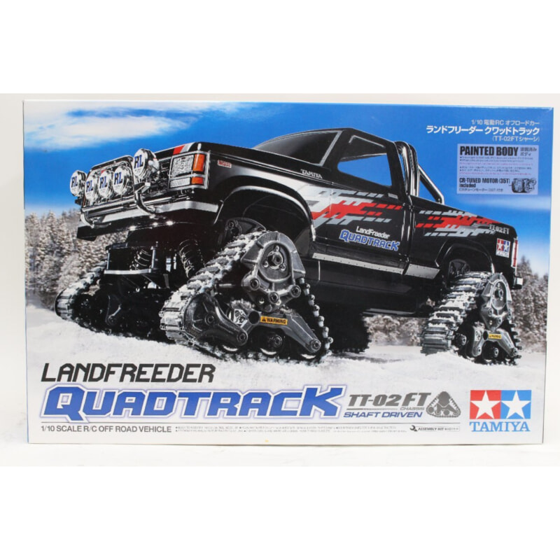 タミヤ 1/10電動RC オフロードカー ランドフリーダー クワッドトラックの画像1