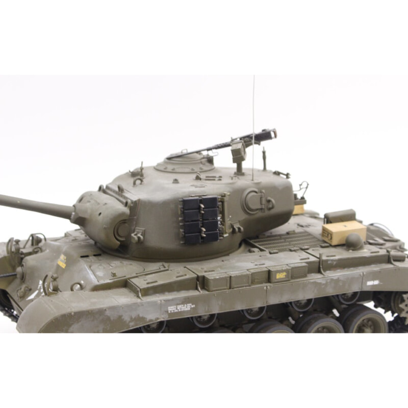 TAMIYA タミヤ 電動RC アメリカ戦車 M26 1/16 完成品の画像1