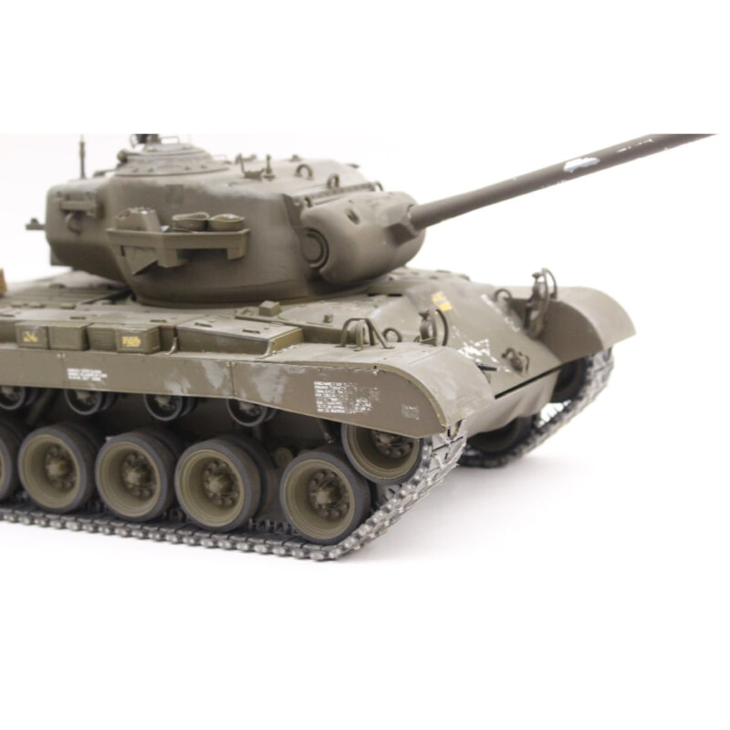 TAMIYA タミヤ 電動RC アメリカ戦車 M26 1/16 完成品の画像1