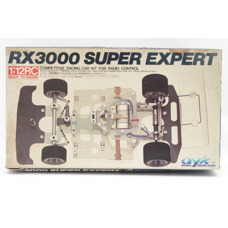 ayk/青柳金属工業  1:12レース専用電動 ラジコン RX3000 スーパーエキスパートの画像1