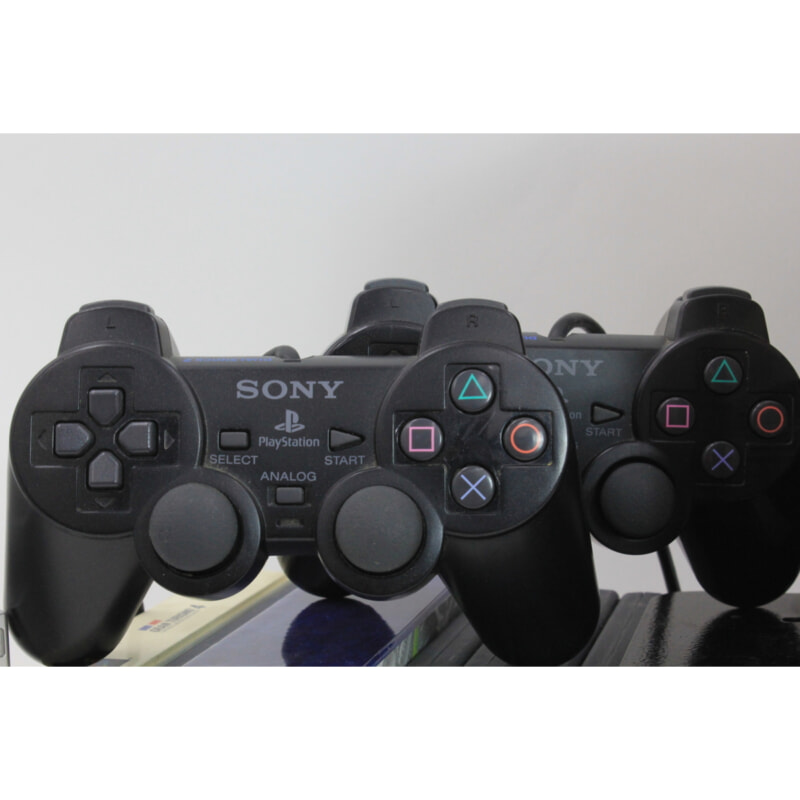 SONY PS2 SCPH-90000 本体 + ソフトの画像1