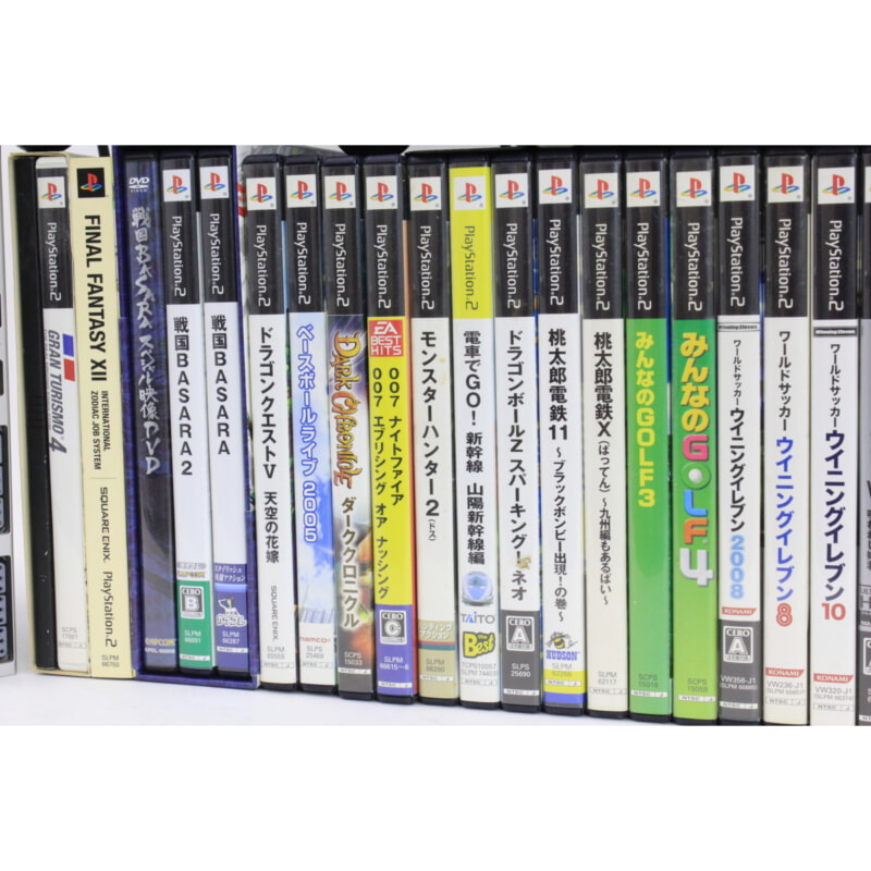 SONY PS2 SCPH-90000 本体 + ソフトの画像1