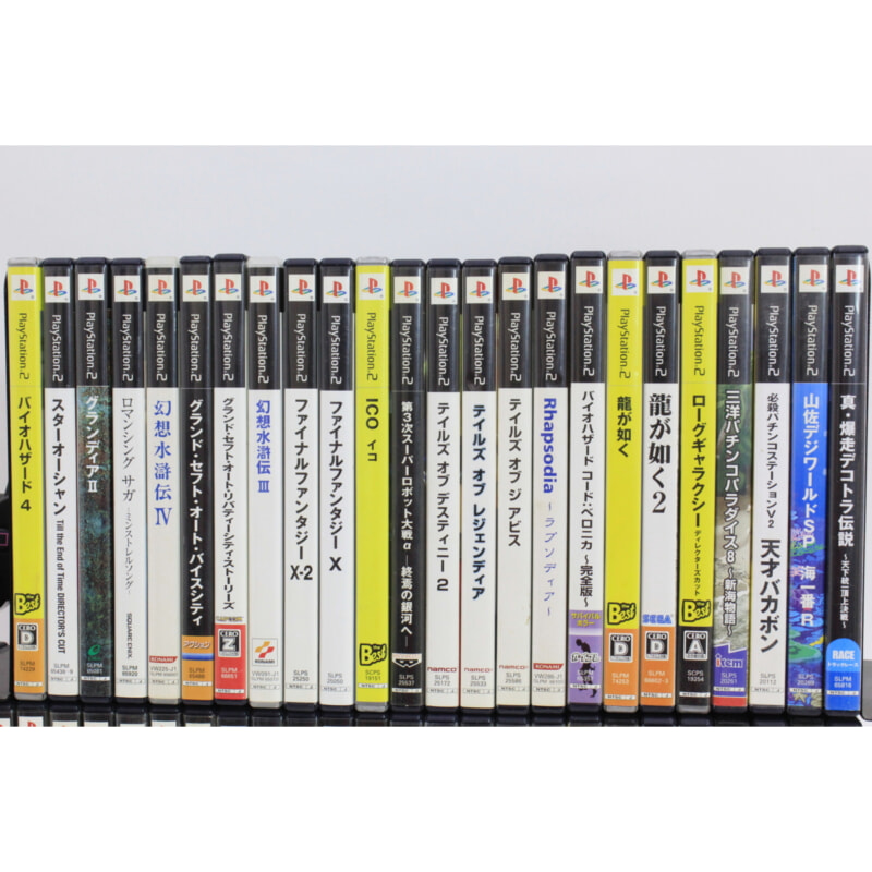 SONY PS2 SCPH-90000 本体 + ソフトの画像1