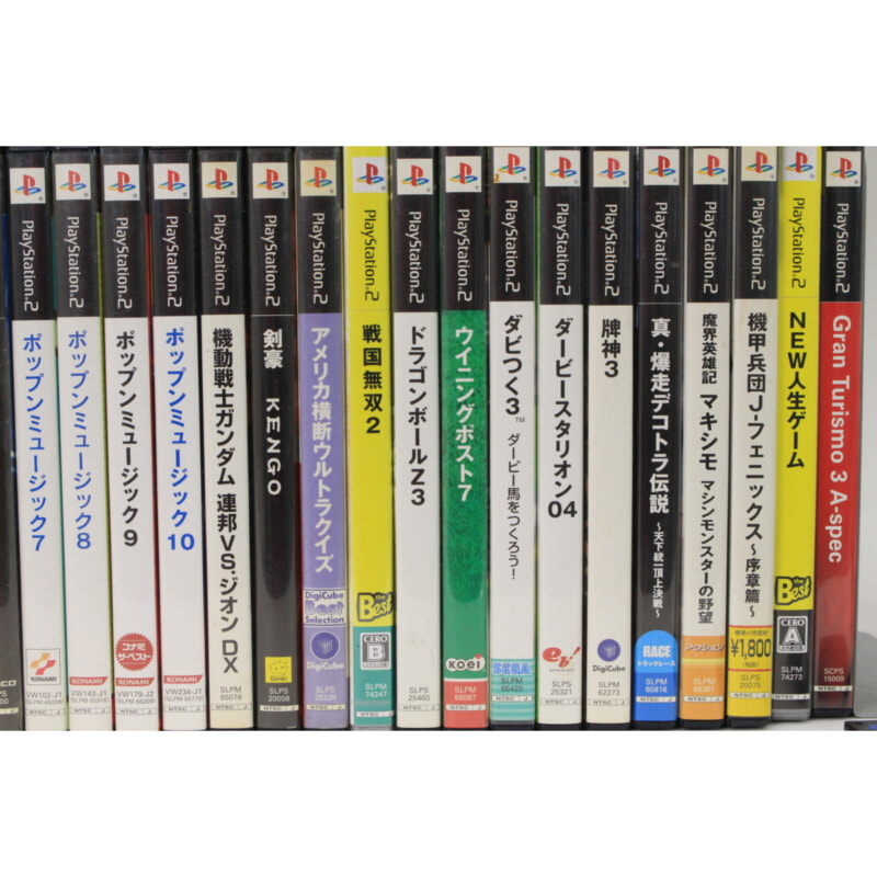 SONY PlayStation2（PS2） SCPH-90000 本体 + ソフトの画像1