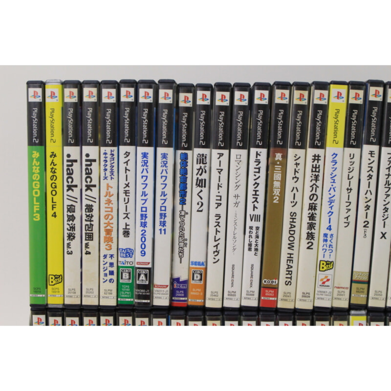 SONY PlayStation2（PS2） SCPH-90000 本体 + ソフトの画像1